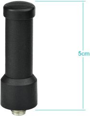 Bingfu UHF 400-470MHz Two Way Radio Antenna Replacement Walkie Talkie SMA Female Short Antenna 8-Pack