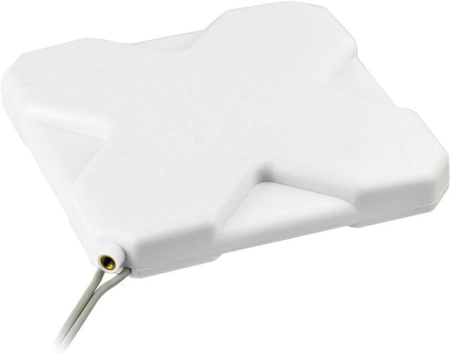 Bingfu High Gain 4G LTE Antenna 35dBi Panel MIMO SMA Male TS9 Antenna Compatible with 4G LTE Wireless CPE Router Mobile Hotspot MiFi Mobile Broadband Modem Industrial IoT Router Cellular Gateway