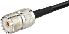 Bingfu Ham Radio Antenna Adapter SMA Male to UHF SO239 Female RG58 Coaxial Jumper Cable 60cm 2 feet for Two Way Radio Handheld Marine VHF Radio RTL SDR Receiver Portable VNA Vector Network Analyzer