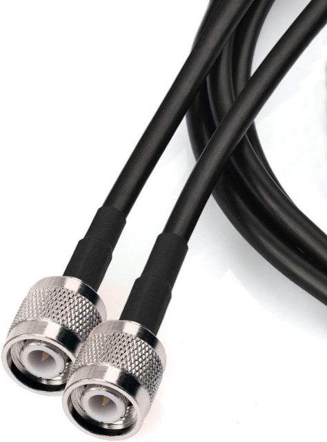 Bingfu RTK Survey GPS Antenna Extension Cable TNC Male to TNC Male RG58 Coax Jumper Cable 5m 16.5 feet for Trimble Leica Sokkia GNSS RTK Survey Vehicle Marine Boat GPS Navigation Receiver