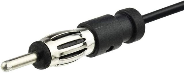 Bingfu Car Radio Antenna Extension Cable 16.5 feet / 5m FM AM Radio Car Antenna Extension Cable Cord DIN Plug Connector Coaxial Cable for Vehicle Truck Car Stereo Head Unit CD Media Receiver Player