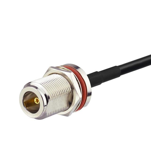 BINGFU SMA Male to N Female Bulkhead Mount RG58 Coaxial Adapter Cable 1 feet 30cm Compatible with 4G LTE Wireless Router Gateway Cellular RTL SDR USB ADS-B Receiver