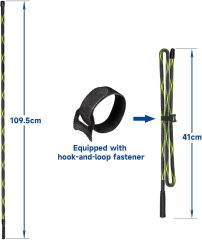 Bingfu Dual Band VHF UHF 136-520MHz 42.9 inch Foldable Camouflage CS Tactical SMA Female Ham Radio Antenna for BaoFeng UV-5R UV-82 BF-F8HP  Wouxun HYT Handheld Two Way Radio Walkie Talkie