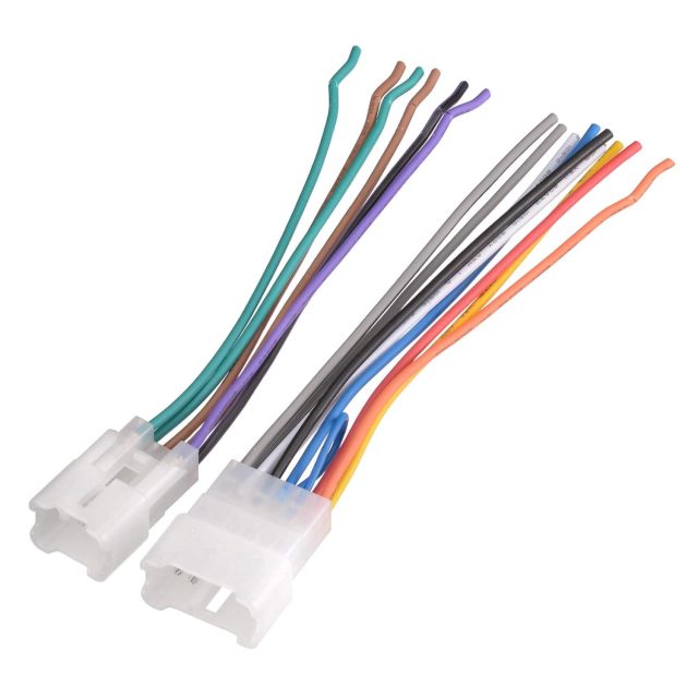 Bingfu Wire Harness for Select 89-20 Lexus Scion Subaru Geo Pontiac Car Stereo Radio Wire Harnesses XB82 Aftermarket Stereo Installation
