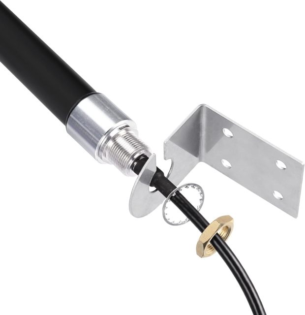 Bingfu Outdoor 4G LTE Mimo Cellular Antenna Wall Mounted High Gain Long Range 6dBi SMA Antennas for Spypoint Covert Tactacam Trail Game Cam Cell Phone Security Camera Router Modem Antennae Replacement