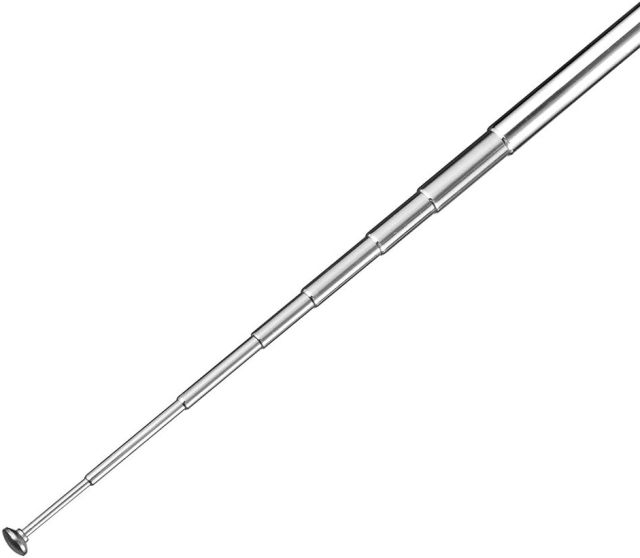 Bingfu 20-1300MHz Police Scanner Antenna 8 Sections Telescopic BNC Male Ham Radio Antenna Handheld CB Radio Antenna 2-Pack Compatible with Uniden Whistler Radio Scanner Cobra Midland Portable CB Radio