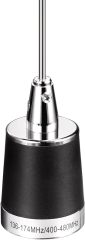 Bingfu Dual Band VHF UHF 136-174MHz 400-470MHz Mobile Radio NMO Antenna with 3.54inch Diameter Magnetic Base for Car Truck Ham Radio Amateur Radio Mobile Radio Two Way Radio Marine VHF Radio