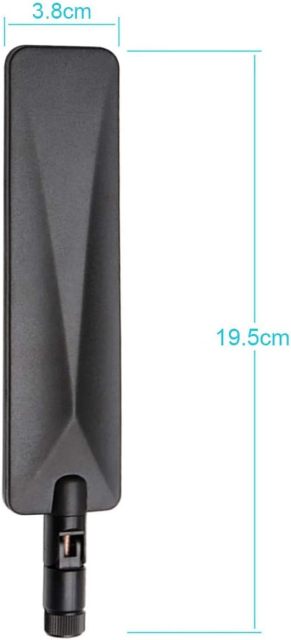 Bingfu 4G LTE Antenna 9dBi SMA Male Cellular Antenna Compatible with 4G LTE Wireless CPE Router Hotspot Cellular Gateway Industrial IoT Router Trail Camera Game Camera Outdoor Security Camera