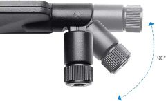 Bingfu 4G LTE Cellular Trail Camera Antenna 9dBi RP-SMA Male Antenna Compatible with Spypoint Link Micro Solar EVO Link S Dark Wildlife Hunting Camera Game Cam Outdoor Mobile Security Camera
