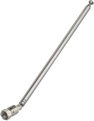 Bingfu FM Antenna 115cm 7 Sections Telescopic FM Radio Antenna Replacement for Yamaha Onkyo Pioneer Marantz Indoor Sound HD Radio Bluetooth Home Stereo Receiver AV Audio Video Home Theater Receiver