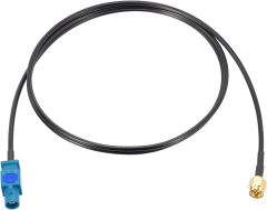 Bingfu Fakra Z Male to SMA Male Vehicle Antenna Adapter Cable 3.28ft for Car Stereo Android Head Unit GPS Navigation FM AM Radio Sirius XM Satellite Radio 4G LTE TEL Telematics Bluetooth Module