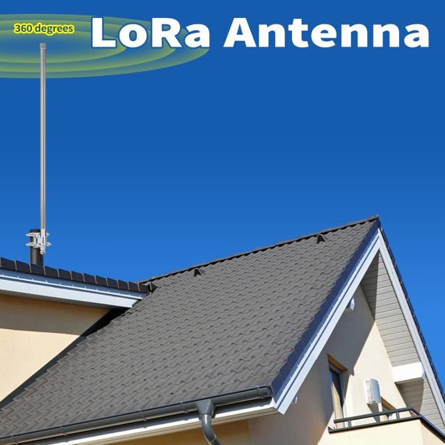 Bingfu 43.3inch 8dBi 915MHz Helium HNT Lora Antenna - 20ft ALSR240 Low Loss Cable - Compatible with Nebra Bobcat 300 Cal-Chip RAK V2 Syncrobit SenseCAP M1 Helium HNT Miner Hotspot LoraWan Gateway