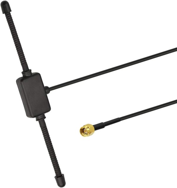 Bingfu 4G LTE Adhesive Mount Antenna Cellular SMA Male Dipole Antenna Compatible with Car Stereo Head Unit 4G LTE Telematics Vehicle Tracker Truck RV