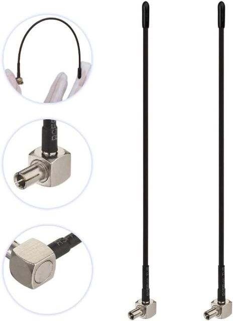 Bingfu 4G LTE Antenna Mini Soft Whip TS9 Antenna (4-Pack) Compatible with Verizon AT&T T-Mobile Sprint 4G LTE Mobile Hotspot MiFi Router Cellular Mobile Broadband Modem USB Modem Dongle Adapter
