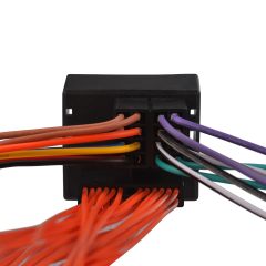 Bingfu Radio Wiring Harness for Select 2001-up Mini / 97-20 Audi 16+12+12 Pin XA93 Wire Harness with Antenna Adapter for Aftermarket Car Stereo Installation