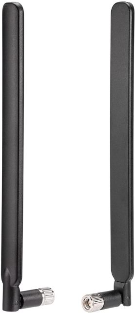 Bingfu SMA Male 4g LTE Antenna 6dBi (2-Pack) Compatible with Verizon AT&T T-Mobile Sprint 4G LTE Wireless Router CPE Hotspot IoT Gateway Modem Cellular Trail Camera