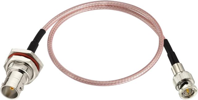 Bingfu Mini BNC Male to BNC Female Vedio SDI Cable 75 Ohm 12inch for HD 3G SDI Recorder Camera Monitor Converter Audio Router