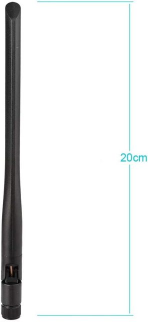Bingfu 4G LTE 7dBi SMA Male Antenna Compatible with 4G LTE Wireless CPE Router Hotspot Cellular Gateway Trail Camera Game Camera Outdoor Security Camera Cellular