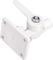 Bingfu VHF Marine GPS Antenna Mounting Kit Dual-axis Heavy-Duty Adjustable Base Fixed Mount Bracket for Boat