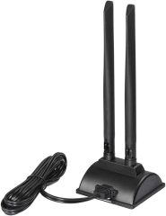 Bingfu 4G LTE Antenna 6dBi Magnetic Base MIMO TS9 Antenna Compatible with Verizon AT&T T-Mobile Sprint 4G LTE Mobile Hotspot MiFi Router Cellular Mobile Broadband Modem USB Modem Dongle Adapter