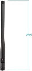 Bingfu 4G LTE 7dBi SMA Male Antenna 2-Pack Compatible with 4G LTE Wireless CPE Router Hotspot Cellular Gateway Trail Camera Game Camera Outdoor Security Camera Cellular