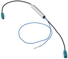 Bingfu Car Antenna Amplifier Car Stereo FM AM Radio Antenna Signal Booster Fakra Z Female to Male Car Antenna Adapter for Volkswagen Audi VW Skoda BMW Vehicle Car Audio Radio Stereo Head Unit Receiver