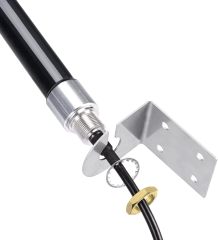 Bingfu 4g LTE Long Range Cellular Antenna Wall Mount - 32.8ft Cable - with SMA to Dual ts9 Adater - Compatible with Spypoint Link Micro Covert Wildlife Hunting Game Cam Outdoor Mobile Security Camera