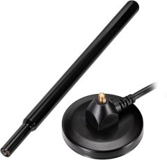 Bingfu 4G LTE Cellular MIMO Magnetic Base SMA 3dBi Antenna Compatible with 4G LTE Wireless CPE Router Cellular Gateway Industrial IoT Router Modem Trail Game Cam Cell Phone Security Camera