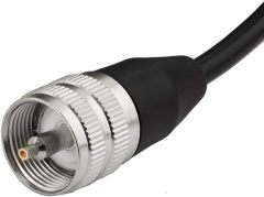 Bingfu Vehicle Mobile Radio Antenna NMO Mount Fix Bracket Lip Mount with 5m 16.5 feet RG58 Cable UHF PL259 Male Connector for Car Truck Amateur Radio Ham Radio Mobile Radio Antenna