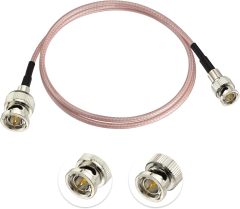 Bingfu 75 Ohm Vedio SDI Cable Mini BNC Male to BNC Male 2ft for HD 3G SDI Recorder Camera Monitor Converter Router Audio