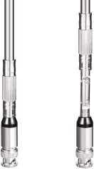 Bingfu 20-1300MHz Police Scanner Antenna 8 Sections Telescopic BNC Male Ham Radio Antenna Handheld CB Radio Antenna 2-Pack Compatible with Uniden Whistler Radio Scanner Cobra Midland Portable CB Radio