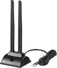 Bingfu 4G LTE Antenna 6dBi Magnetic Base MIMO TS9 Antenna Compatible with Verizon AT&T T-Mobile Sprint 4G LTE Mobile Hotspot MiFi Router Cellular Mobile Broadband Modem USB Modem Dongle Adapter