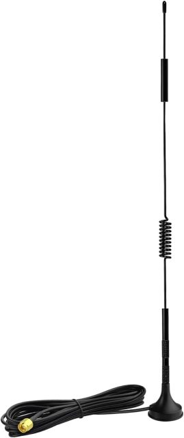 Bingfu High Gain 5dBi 4G LTE Cellular Mimo SMA Magnetic Base Antenna Compatible with 4G LTE Wireless Router Modem Hotspot Cellular Gateway Industrial IoT Router Mobile