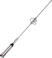 Bingfu Mobile Ham Radio High Gain Antenna Dual Band VHF UHF 136-174MHz 400-470MHz Anti-Rust Antennas with Lip Mount Fixed Bracket 16.4 ft Cable for Car Truck Amateur Two Way Radio Marine VHF Radio