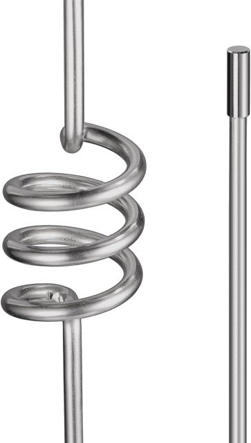 Bingfu Mobile Ham Radio NMO Antenna Dual Band VHF UHF 136-174MHz 400-470MHz Lip Mount Antennae with 16.5 ft Low Loss RG58 Cable UHF PL259 Male Connector for Car Truck Amateur Radio Ham Mobile Radio