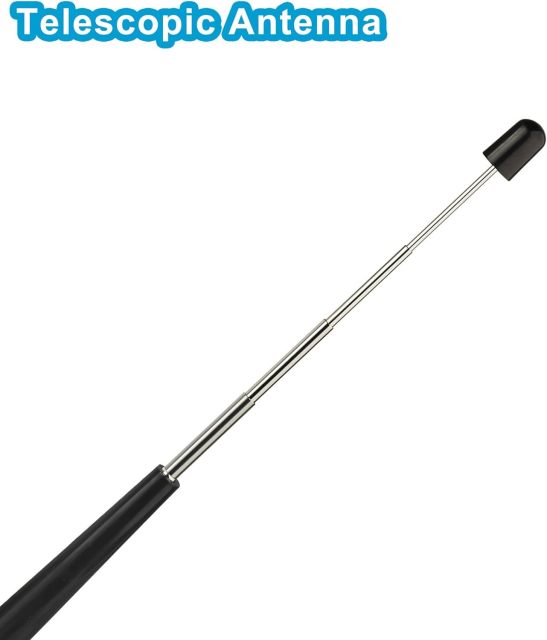 Bingfu Telescopic FM Antenna Magnetic Base FM Radio Antenna for Pioneer Onkyo Yamaha Marantz Sherwood Indoor FM Radio Bluetooth Home Stereo Receiver AV Audio Video Home Theater Receiver Tuner