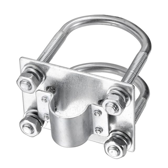 BINGFU Lora Antenna Fixed Bracket Anti-Corrosion Pole Mount U-Bolt Clamp for Helium Miner Fiberglass Antennas