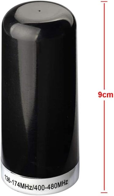 Bingfu PL259 Male Mobile Radio Antenna Dual Band VHF UHF 136-174MHz 400-470MHz NMO Mount Vehicle Ham Radio Magnetic Base Antenna Low Profile for Car Truck Amateur Radio Marine VHF Radio