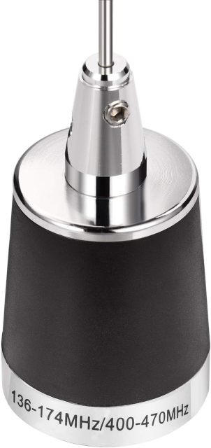 Bingfu Dual Band VHF UHF 136-174MHz 400-470MHz Mobile Radio NMO Antenna Vehicle Ham Radio NMO Mount Antenna for Car Truck Ham Radio Amateur Radio Mobile Radio Two Way Radio Marine VHF Radio