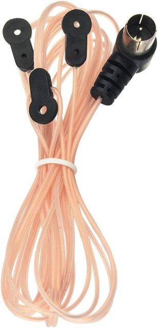 Bingfu AM Antenna 75 Ohm FM Dipole Antenna 3-Pin AM Loop Antenna for Sony HiFi Series Sharp Stereo System Indoor Digital HD Radio Bluetooth Stereo AV Receiver Audio Video Home Theater Receiver