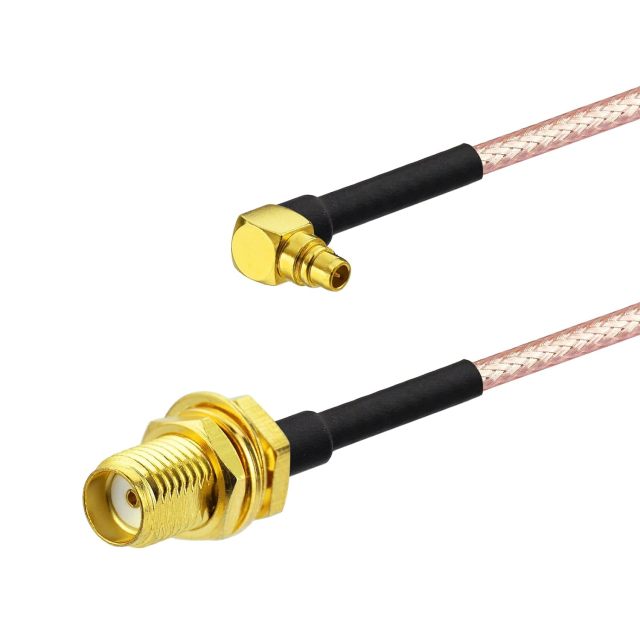 BINGFU MMCX Male to SMA Female RG316 Coaxial Jumper Cord Cable Adapter Converter 7.87inch for PFV RC Parts