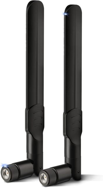 Bingfu 4G LTE Cellular Trail Camera Antenna 8dBi RP-SMA Male Antenna (10-Pack) Compatible with Spypoint Link Micro Solar EVO Link S Dark Wildlife Hunting Game Cam Outdoor Mobile Security Camera