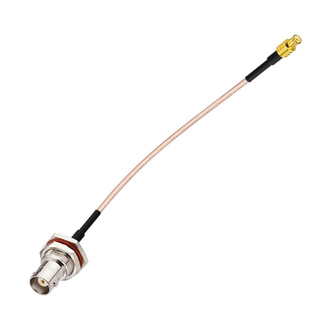 BINGFU MCX Male to BNC Female 5.9inch Pigtail RG316 Coaxial Jumper Cable Adapter Compatible with Newsky TV28T RTL-SDR Dongles DS203 OSC DS0201 DSO Quad Oscilloscope