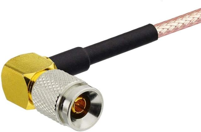 BINGFU DIN 1.0/2.3 Male Right Angle to BNC Female 75 Ohm SDI Cable 12 inch 2 -Pack for HD SDI 3G SDI Vedio Recorder Camera Monitor Audio Gateway Hub Broadcast Router Frame Synchronizer Sync Converter