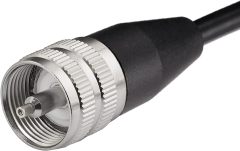 Bingfu Mobile Ham Radio NMO Antenna Dual Band VHF UHF 136-174MHz 400-470MHz Lip Mount Antennae with 16.5 ft Low Loss RG58 Cable UHF PL259 Male Connector for Car Truck Amateur Radio Ham Mobile Radio