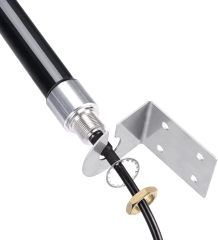 Bingfu 4g LTE Long Range Cellular Antenna Wall Mount - 9.84ft Cable - with SMA to Dual SMA Adater - Compatible with Spypoint Link Micro Covert Wildlife Hunting Game Cam Outdoor Mobile Security Camera