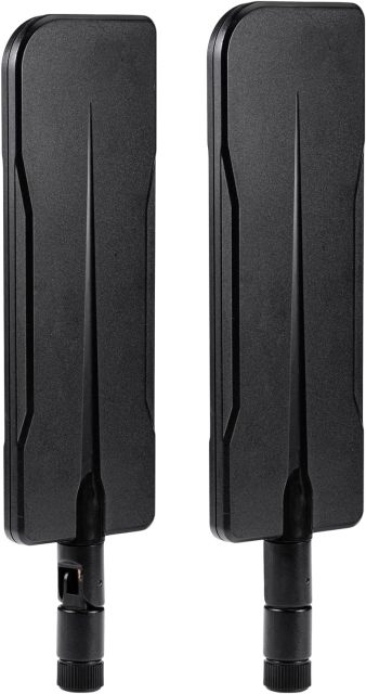 Bingfu Trail Camera 4g LTE 8dBi Cellular Antenna (RP-SMA Male)(2-Pack) Compatible with Game Camera Cellular Modem Wildlife Hunting Camera Outdoor Mobile Security Camera