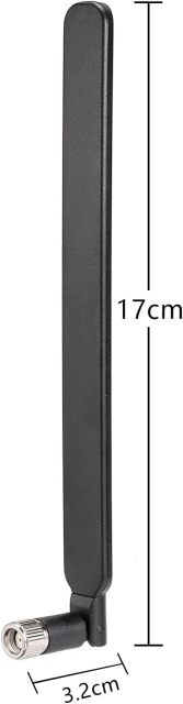 Bingfu SMA Male 4g LTE Antenna 6dBi Compatible with Verizon AT&T T-Mobile Sprint 4G LTE Wireless Router CPE Hotspot IoT Gateway Modem Cellular Trail Camera