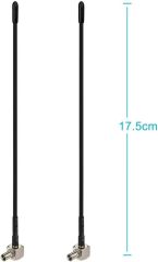 Bingfu 4G LTE Antenna Mini Soft Whip TS9 Antenna (4-Pack) Compatible with Verizon AT&T T-Mobile Sprint 4G LTE Mobile Hotspot MiFi Router Cellular Mobile Broadband Modem USB Modem Dongle Adapter