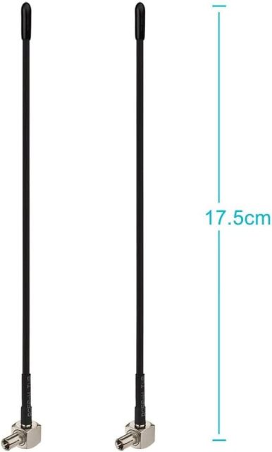 Bingfu 4G LTE Antenna Mini Soft Whip TS9 Antenna (4-Pack) Compatible with Verizon AT&T T-Mobile Sprint 4G LTE Mobile Hotspot MiFi Router Cellular Mobile Broadband Modem USB Modem Dongle Adapter